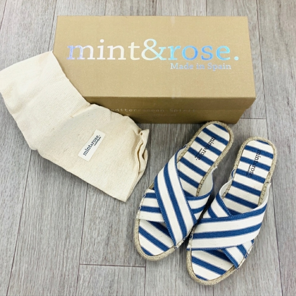 Mint & Rose Troya Espadrille Slides - Picture 5 of 10